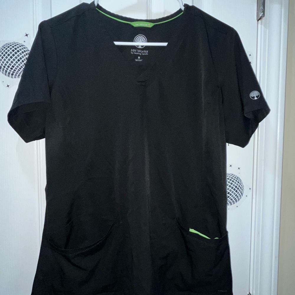 Healing Hands Black Short Sleeve Shirt